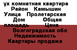 2ух комнатная квартира › Район ­ Камышин › Улица ­ Пролетарская › Дом ­ 113 › Общая площадь ­ 45 › Цена ­ 1 850 - Волгоградская обл. Недвижимость » Квартиры продажа   